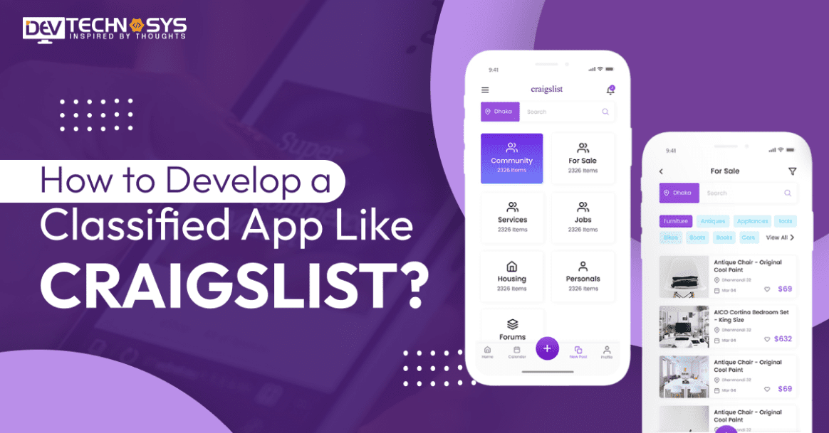 How to Develop a Classified App Like Craigslist? 