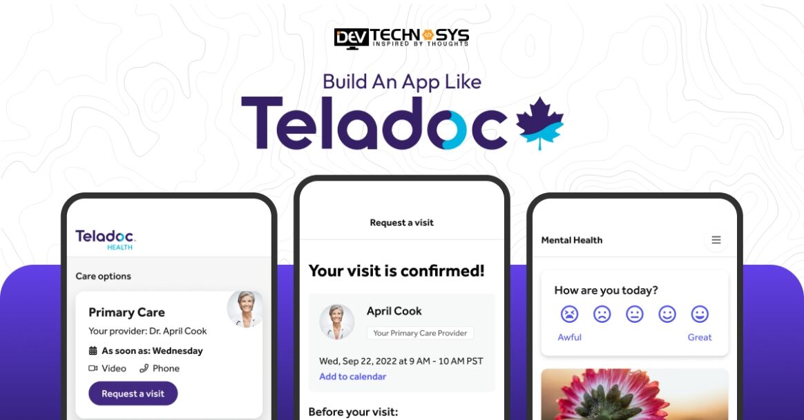 How To Build An App Like Teladoc?