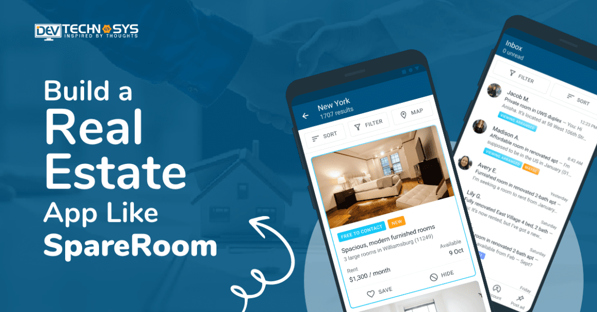 How to Build a Real Estate App Like SpareRoom?