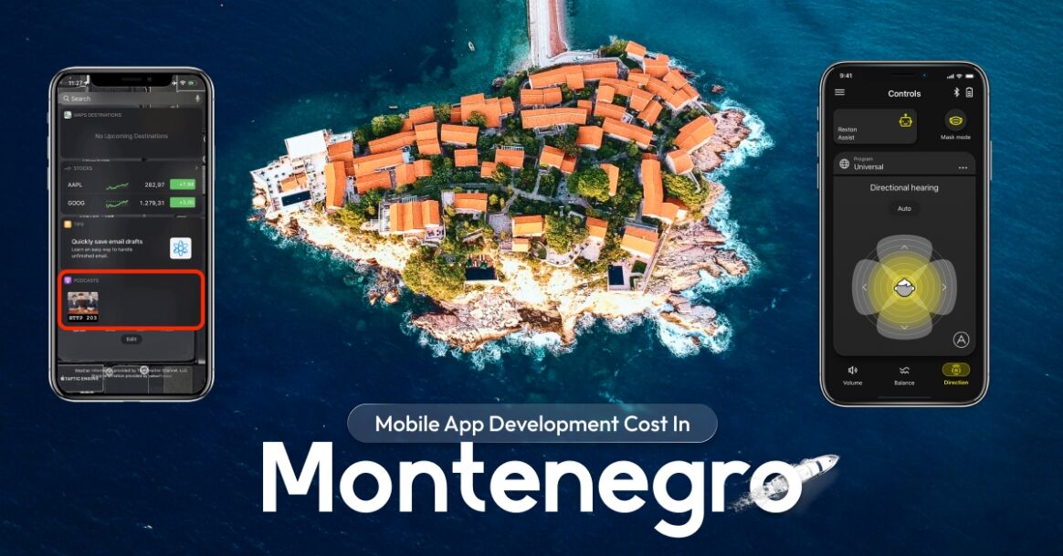 Mobile App Development Cost In Montenegro