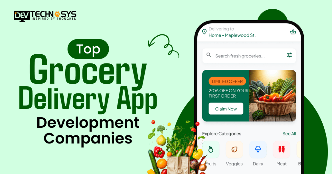 Top Grocery Delivery App Development Companies in 2026 (Q3)