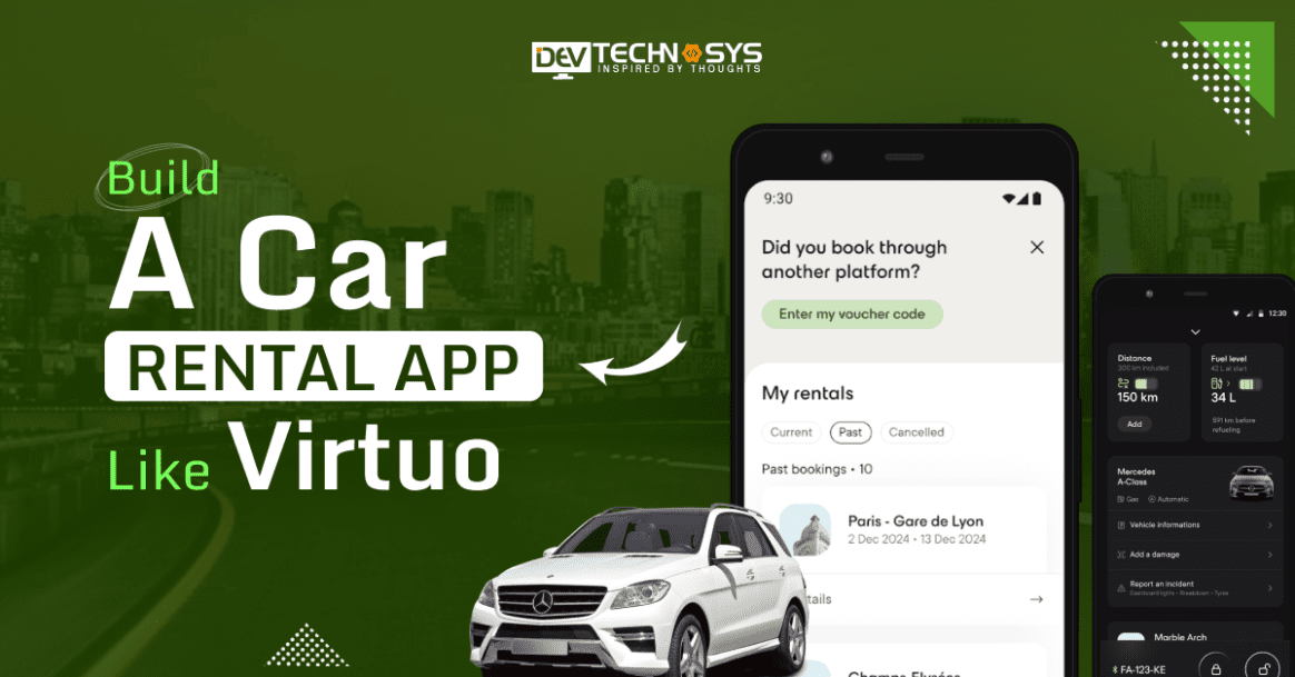 How to Build a Car Rental App Like Virtuo?