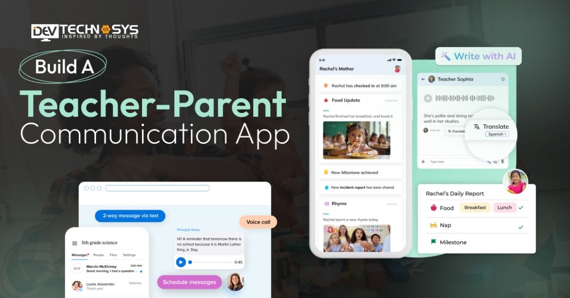 How To Build A Teacher-Parent Communication App? 