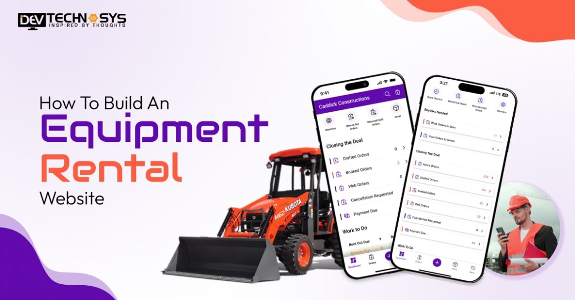 How to Build an Equipment Rental Website?