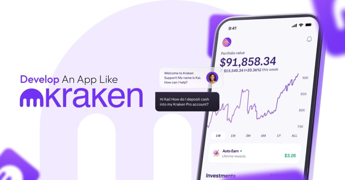How To Develop An App Like Kraken: Crypto Exchange App?
