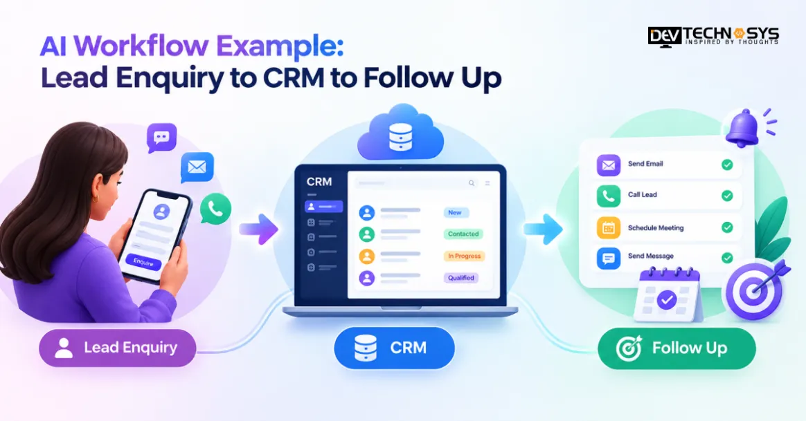 AI Workflow Example: Lead Enquiry to CRM to Follow Up